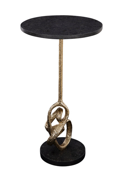 Gold Knot Martini Table w/ Granite
