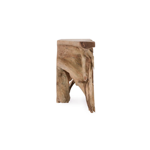 Teak Root Console Table