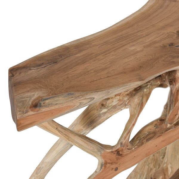Teak Root Console Table