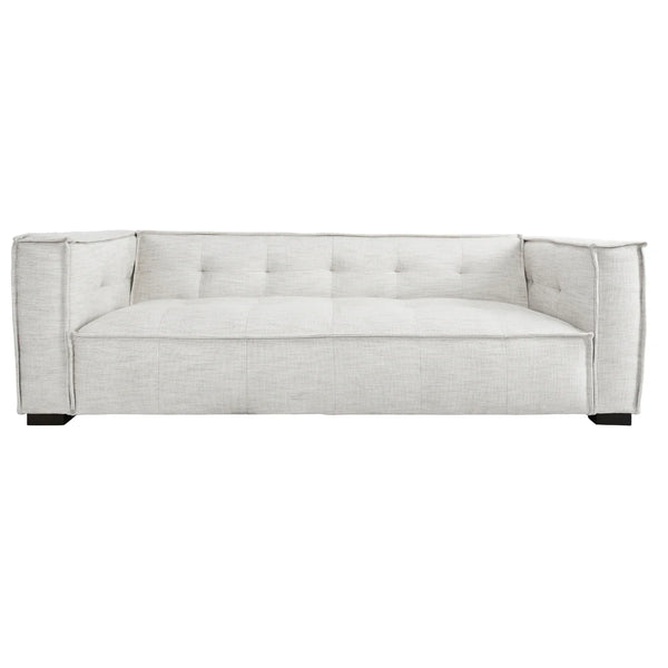 Contemporary Beige Upholstered Sofa