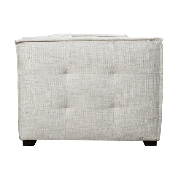 Contemporary Beige Upholstered Sofa