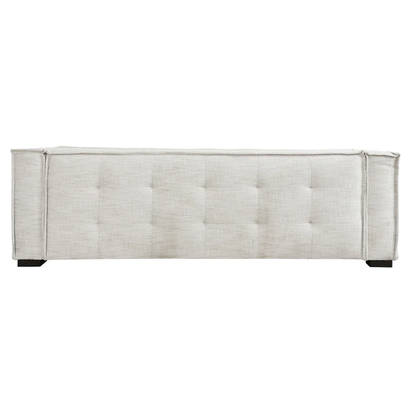 Contemporary Beige Upholstered Sofa