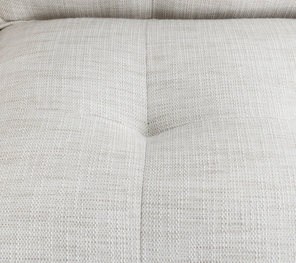 Contemporary Beige Upholstered Sofa