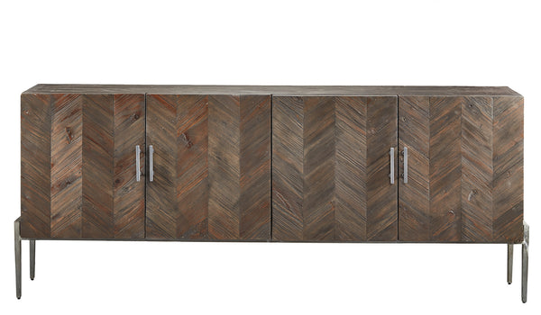 Herringbone Pattern Sideboard