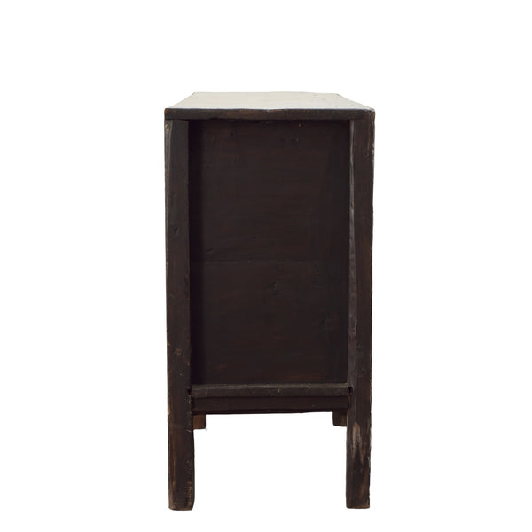Antique Sideboard - Cream & Black
