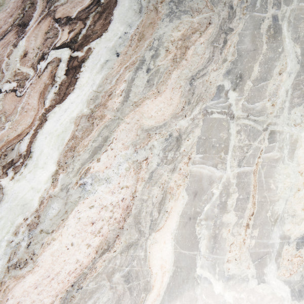42” Marble Dining Table w/ Mango Base