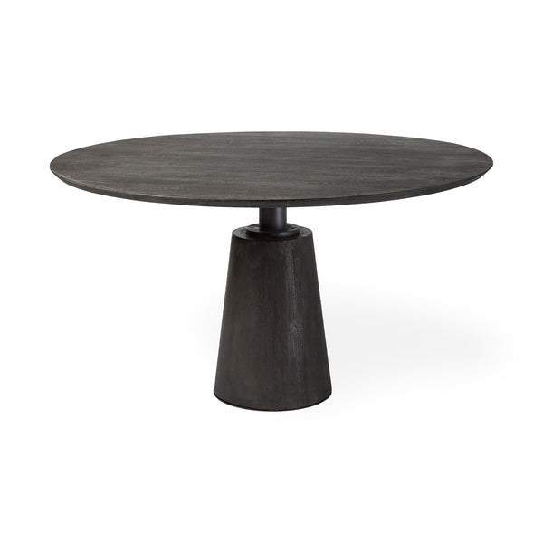 54” Dark Mango Dining Table