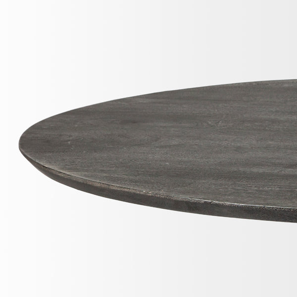 54” Dark Mango Dining Table
