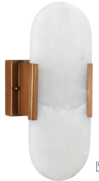 Antique Brass Wall Sconce
