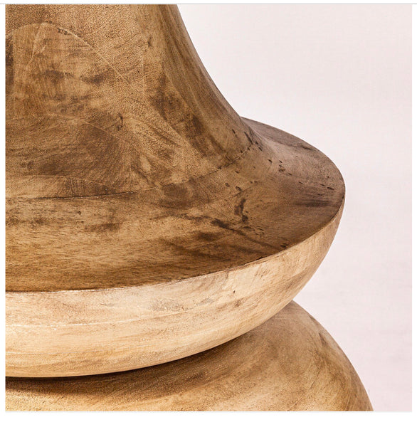 60” Blonde Solid Wood Table