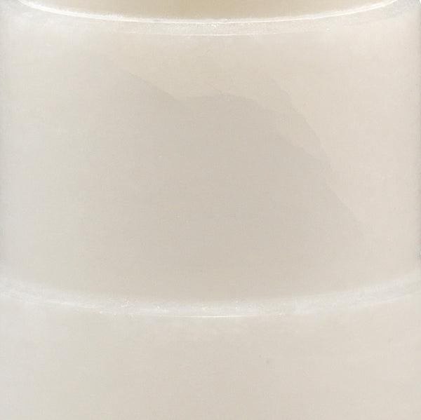 Solid Stacked Alabaster Table Lamp
