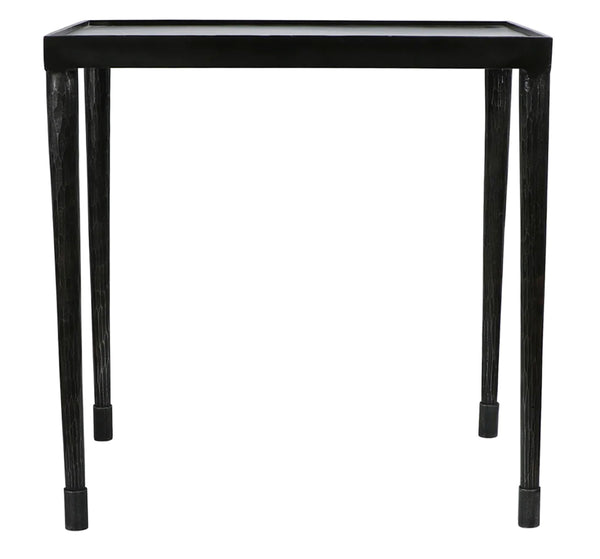 Hammered Iron Side Table
