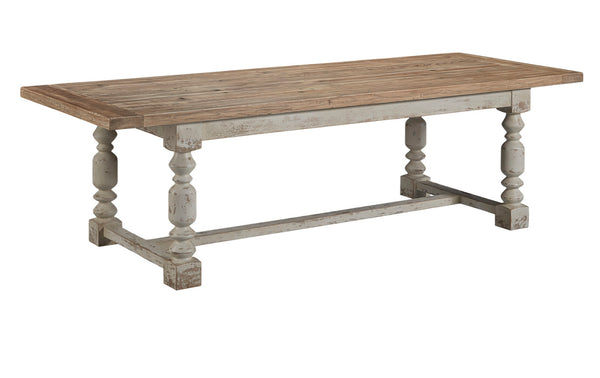 Reclaimed Pine Breadboard Table