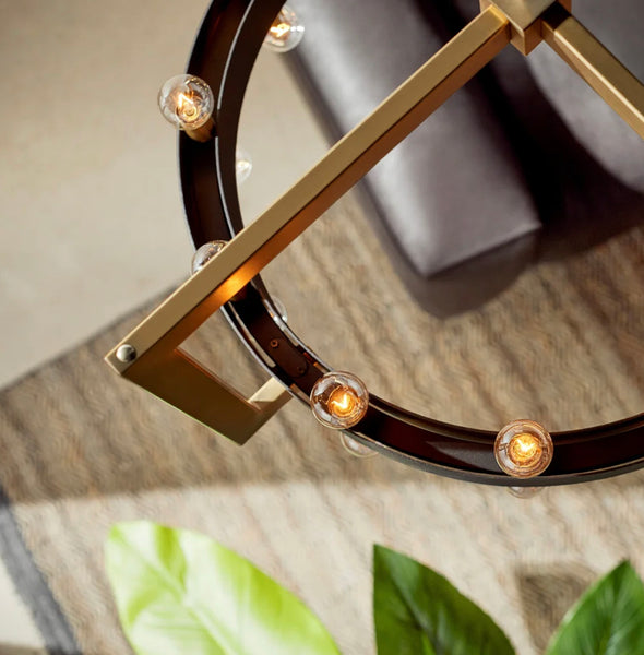 Geometric Shapes 24-Light Chandelier