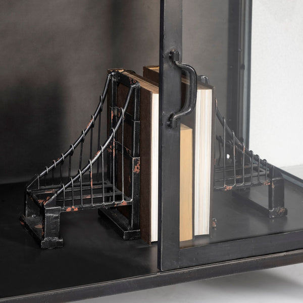 Glass & Metal Display Cabinet
