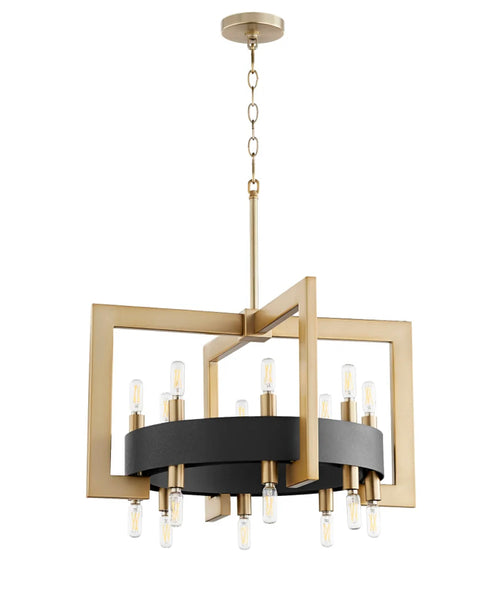 Geometric Shapes 16-Light Chandelier