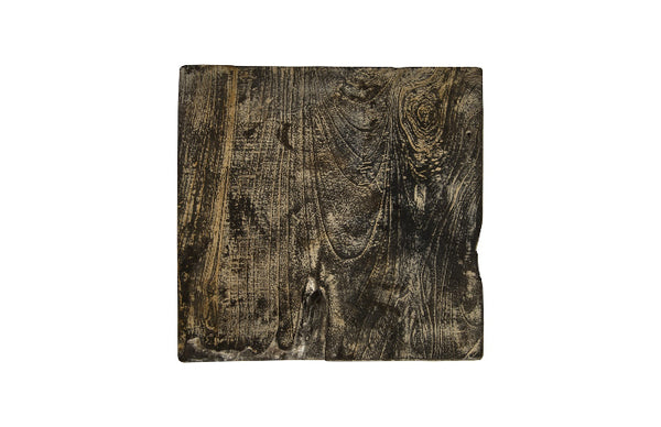Black Wash Wood Stool