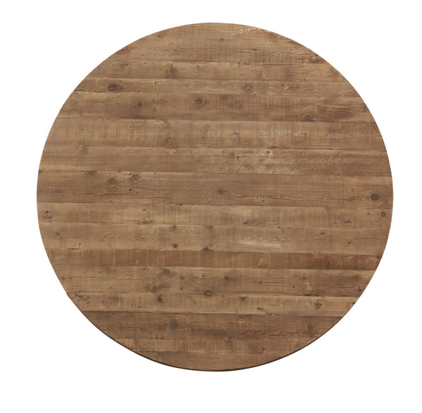 60” Reclaimed Pine Slabs Table