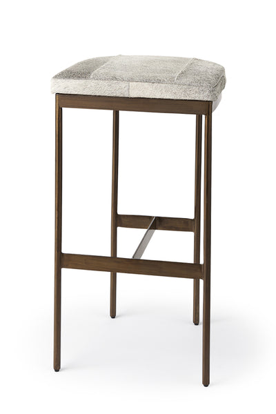 Hair on Hide Bar Stool