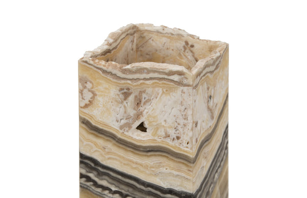 Zebra Onyx Lamp