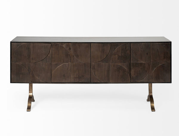 Raised Circles Mango Sideboard