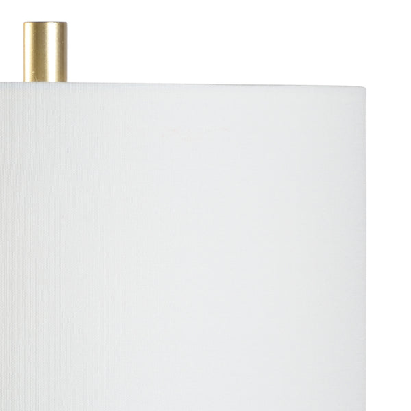 Blue Glazed Ceramic Lamp