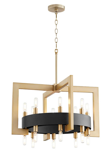 Geometric Shapes 16-Light Chandelier