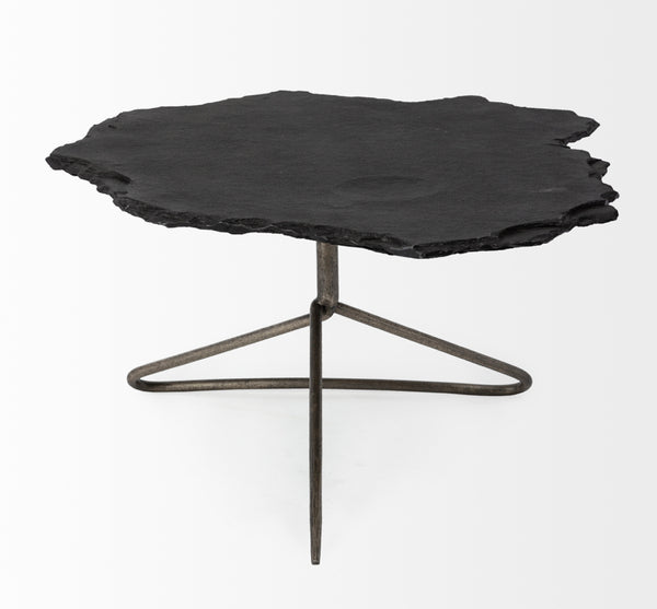 Slate & Iron Coffee Table
