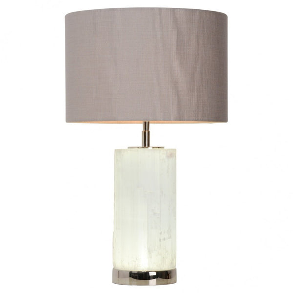 Selenite Table Lamp
