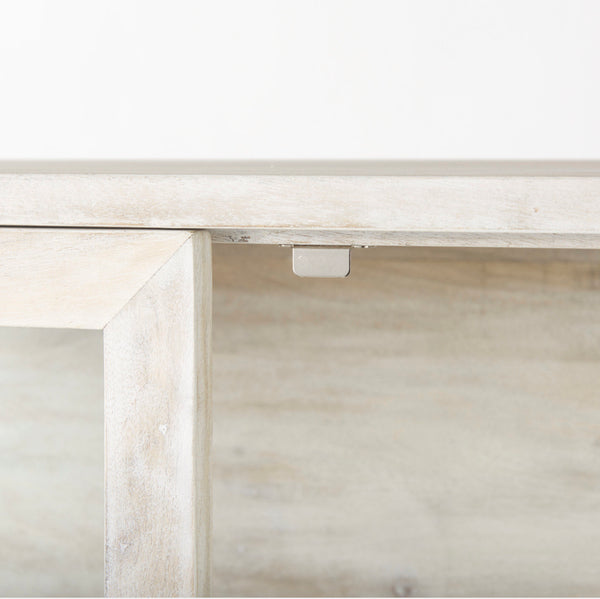 Mango Wood & Glass Display Cabinet
