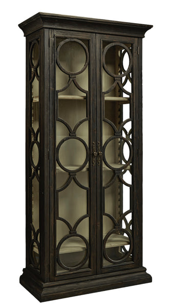 Reclaimed Pine & Glass Cabinet