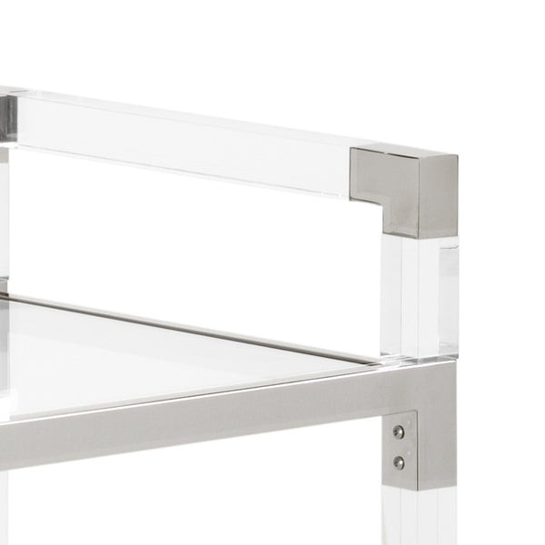 Acrylic Bar Cart