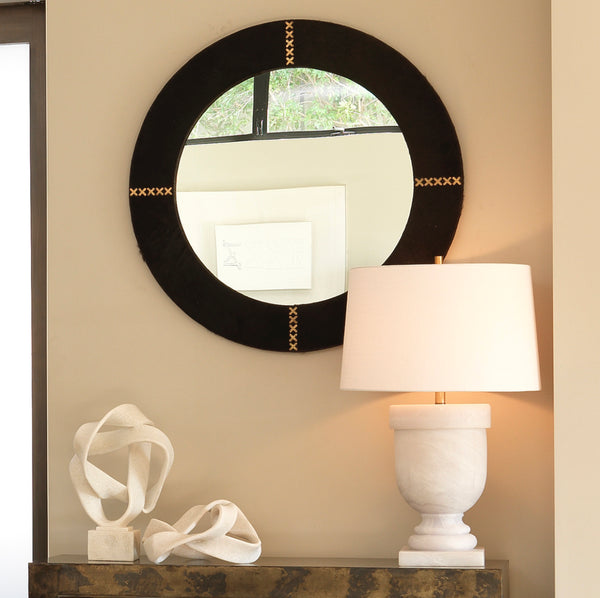 Faux Alabaster Table Lamp