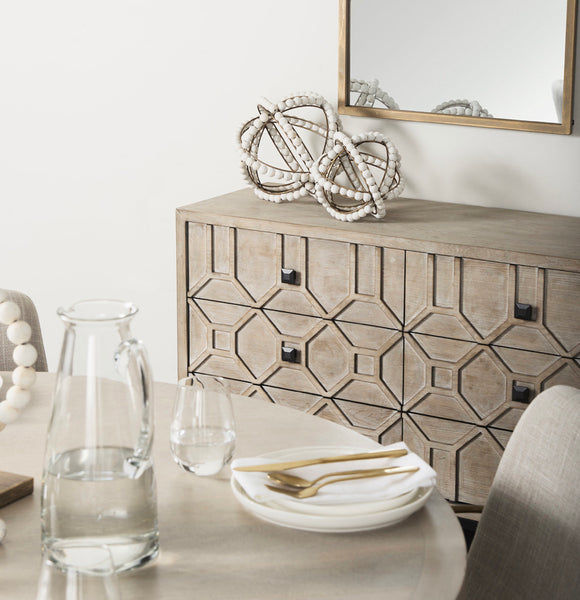 Light Brown 9 Drawer Chest