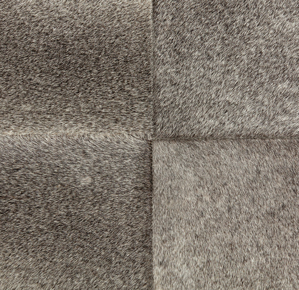 Hair on Hide Ottoman tall