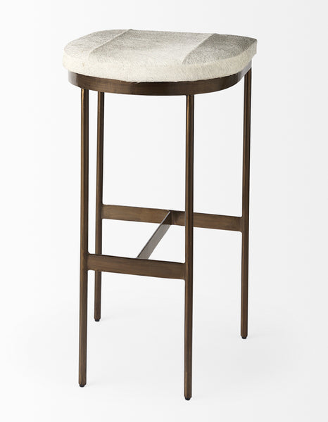 Hair on Hide Bar Stool