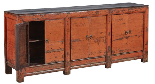 Antique Sideboard Refurbished Amber