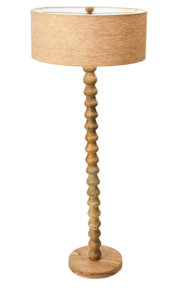 Mango Wood Floor Lamp
