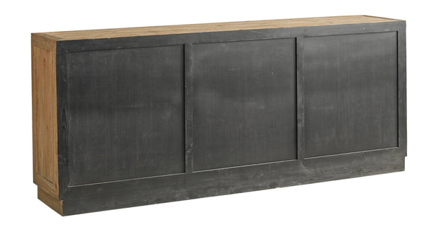 Reclaimed Pine & Glass Cabinet