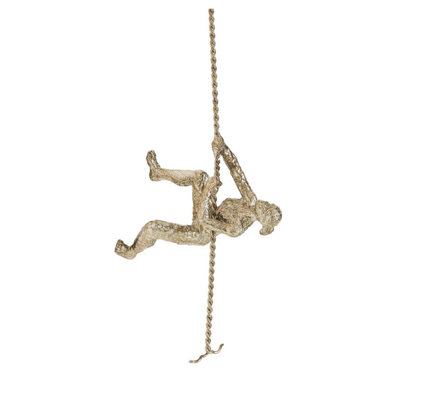 CLIMBING WOMAN-WALL MOUNTED