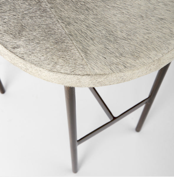 Hair on Hide Bar Stool