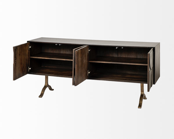 Raised Circles Mango Sideboard