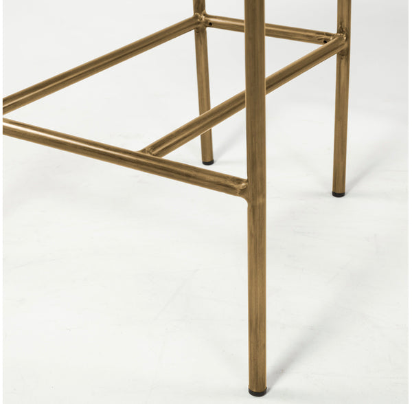 Cream & Gold Dining Arm Chair