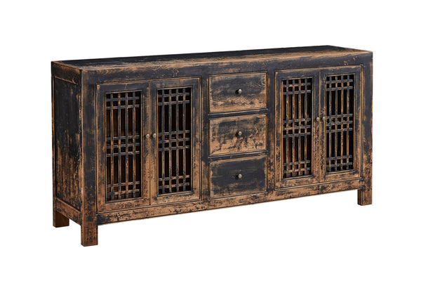 Reclaimed Pine Sideboard w/ Aged Finish