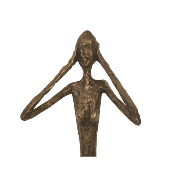 See, Hear, Speak No Evil Bronze