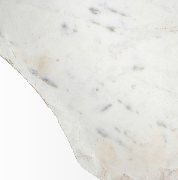 Marble & Iron Coffee Table