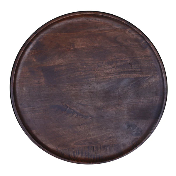 36” Dark Brown Solid Mango Coffee Table