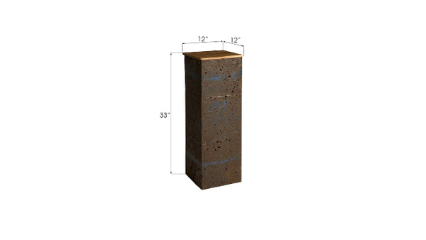 Reclaimed Oil Drum Pedestal