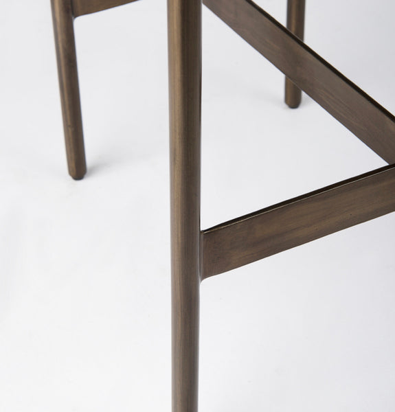Hair on Hide Counter Stool