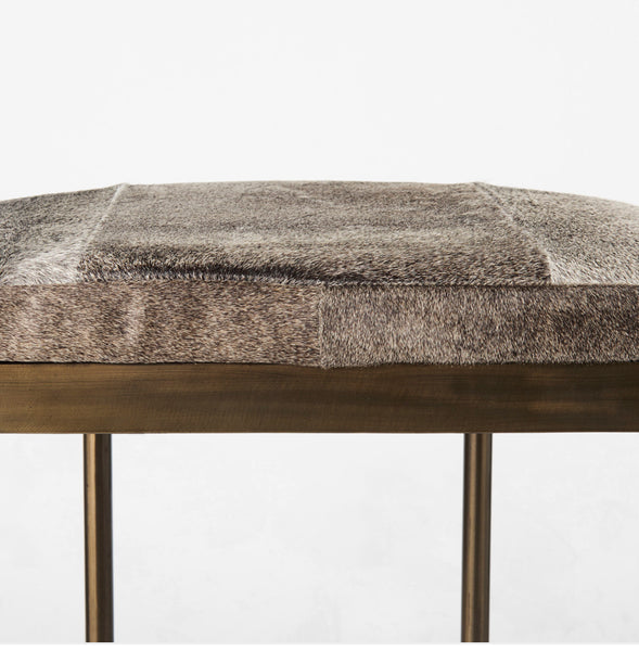Hair on Hide Counter Stool